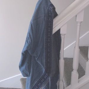 Denim kimono
